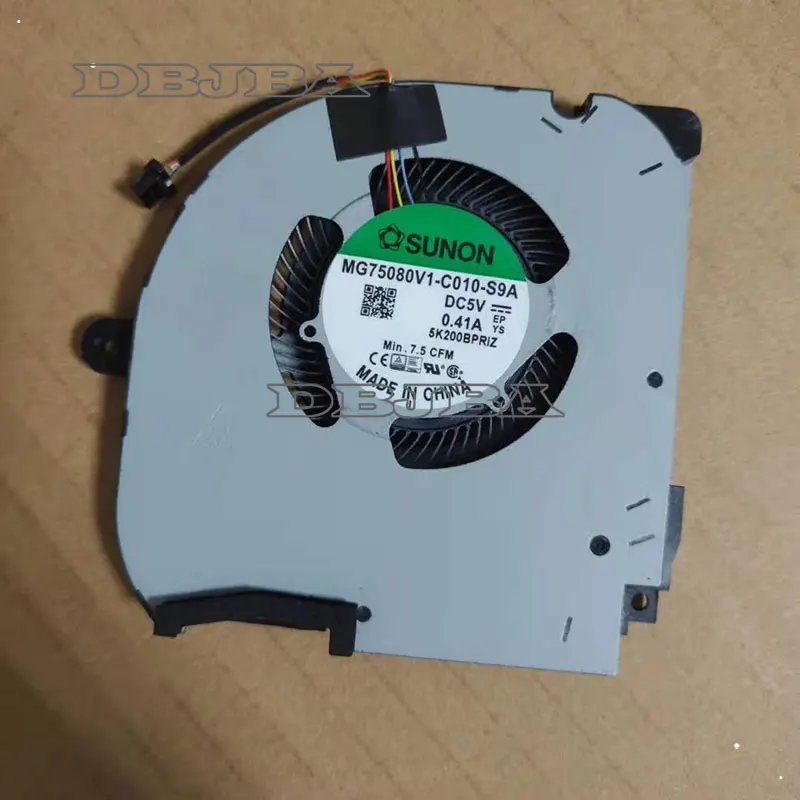 Laptop Cooling Fan For Dell G7 7500 2020 model MG75080V1-C010-S9A DC5V 4PIN 00XPY2