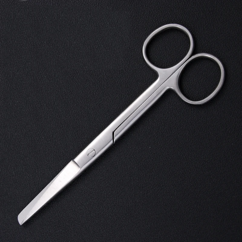 Crescent Scissors Wire Removal Scissors Tissue Scissors Stainless Steel Straight Scissors Head Sharp Straight Point