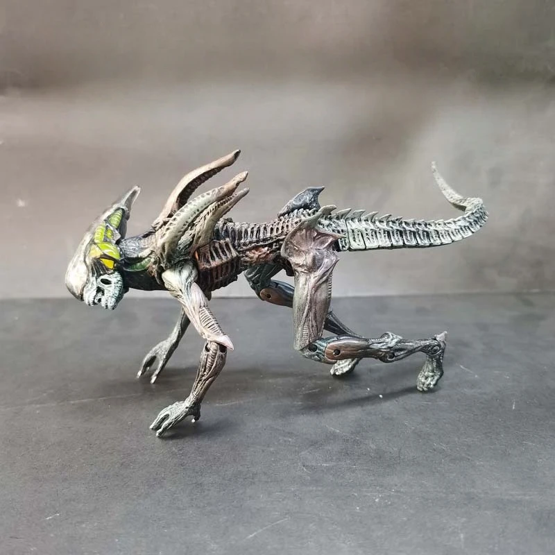 

20cm Xenomorph Action Figure Model - Desktop Statue, Alien New Color Collectible Toy Gift (No Box)