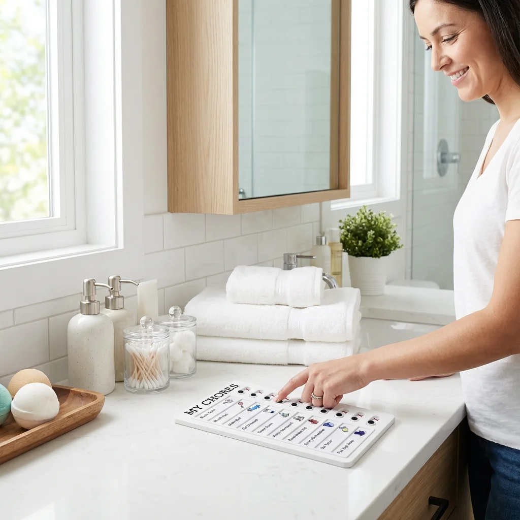 

Доска для отслеживания привычек работы и учебы, магнитная, с возможностью сухого стирания. 20x12x1 см, многоразовый, для планирования, организации.