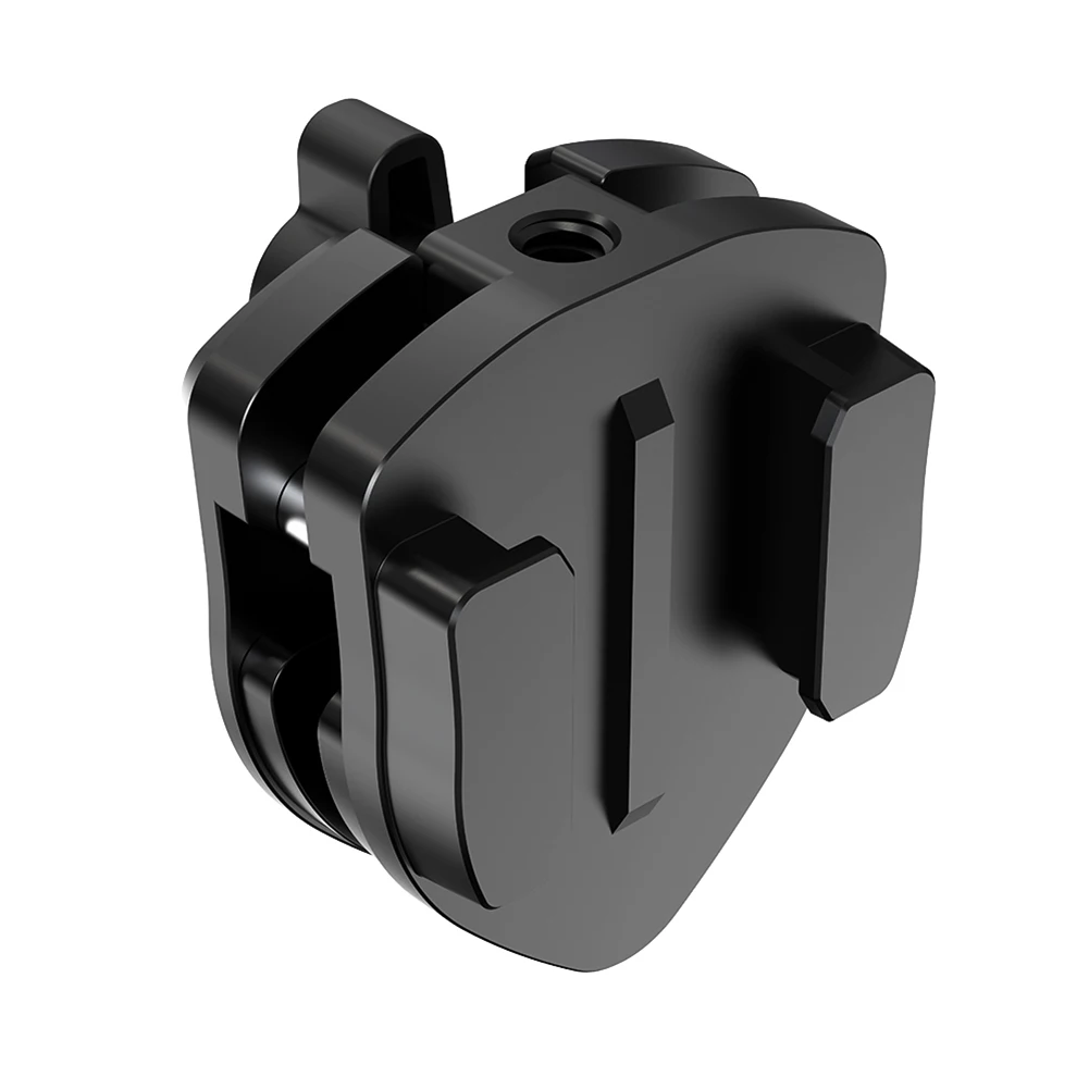 Windshield Mount Clamp with 1/4 Screw Hole Action Camera Mount Clip 180 Degree Rotable Motorcycle Bracket Clip for Sports Camera