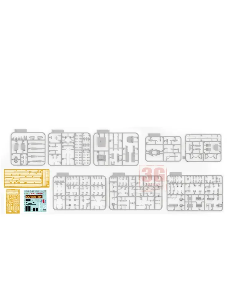 FOREART ประกอบเรือชุด FO-3002 อังกฤษประเภท 42 Missile Destroyer, HMS Coventry 1/350