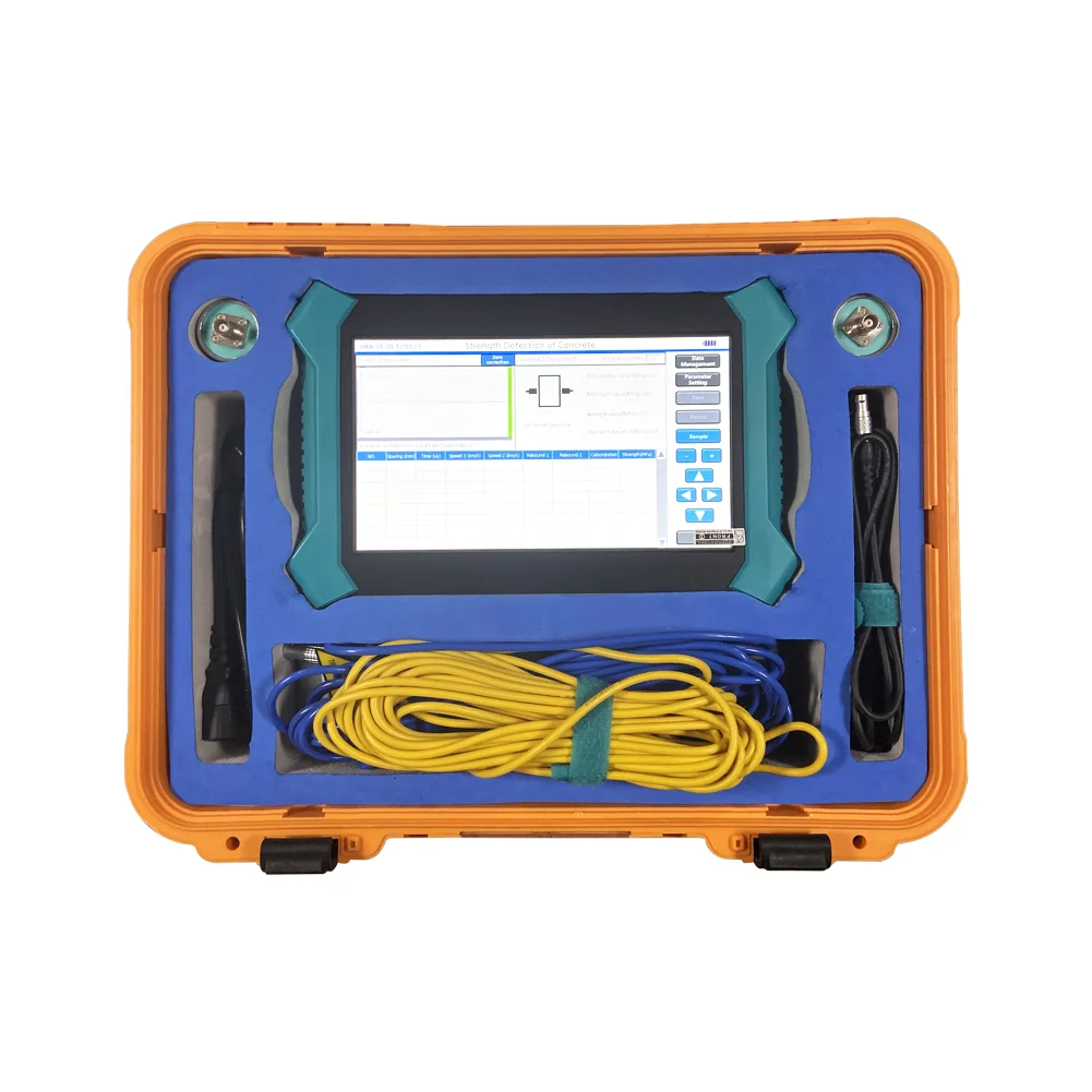 Nondestructive Test Equipment Ultrasonic Pulse Velocity Tester For Concrete Engineering Test Machine