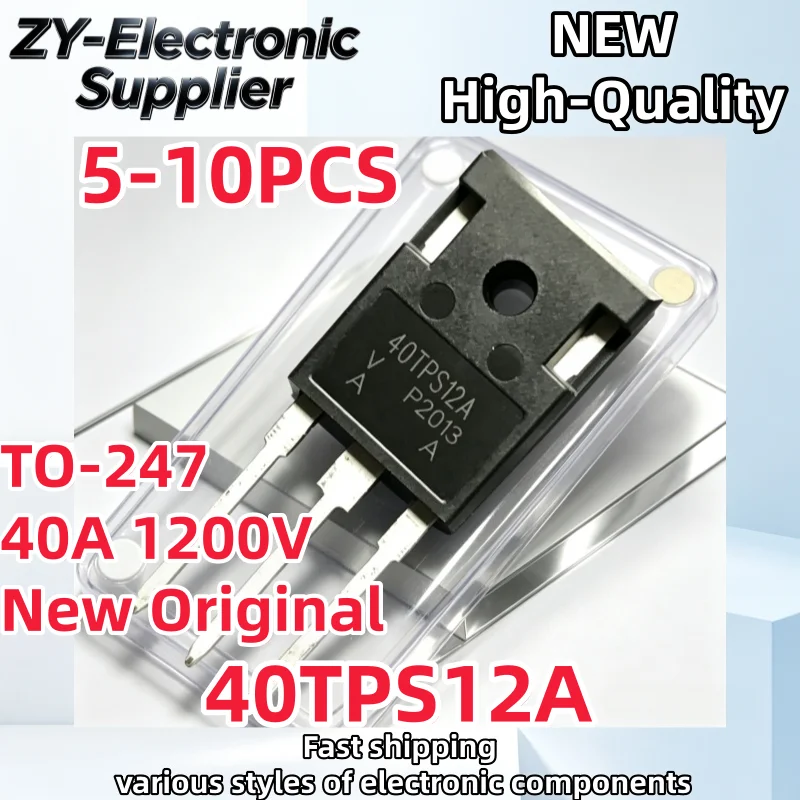 5-10Pcs New Original 40TPS12A 40TPS12 40TPS12APBF TO-247 40A 1200V Unidirectional Thyristor Best Quality Transistor In Stock
