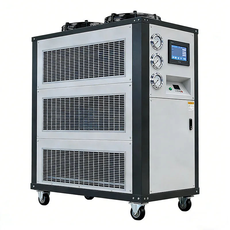 Air-cooled Chiller Subzero Freezing CDU/TCU Unit, Liquid-cooled Process Water Screw Condenser Unit