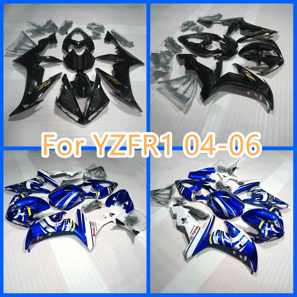 Chinese Aftermarket for YAMAHA 2004 2005 2006 YZF-R1 Bodywork 1000 CC YZFR1 04 05 06 YZF1000 Injection ABS Motorcycle Fairings