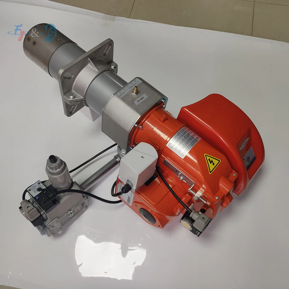 LPG / NG Gas Burner,Propane Natural Gas Fired Industrial Heater Liquefied Natural Gas Burner with Solenoid Valve for Oven&Boiler