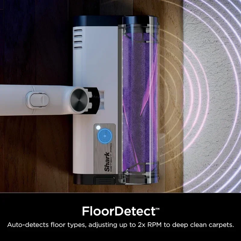 QWShark IW3511 Detect Pro - Lightweight Cordless Vacuum Cleaner,Portable Handheld Attachment,Ideal Stick Vacuum for Pet Hair