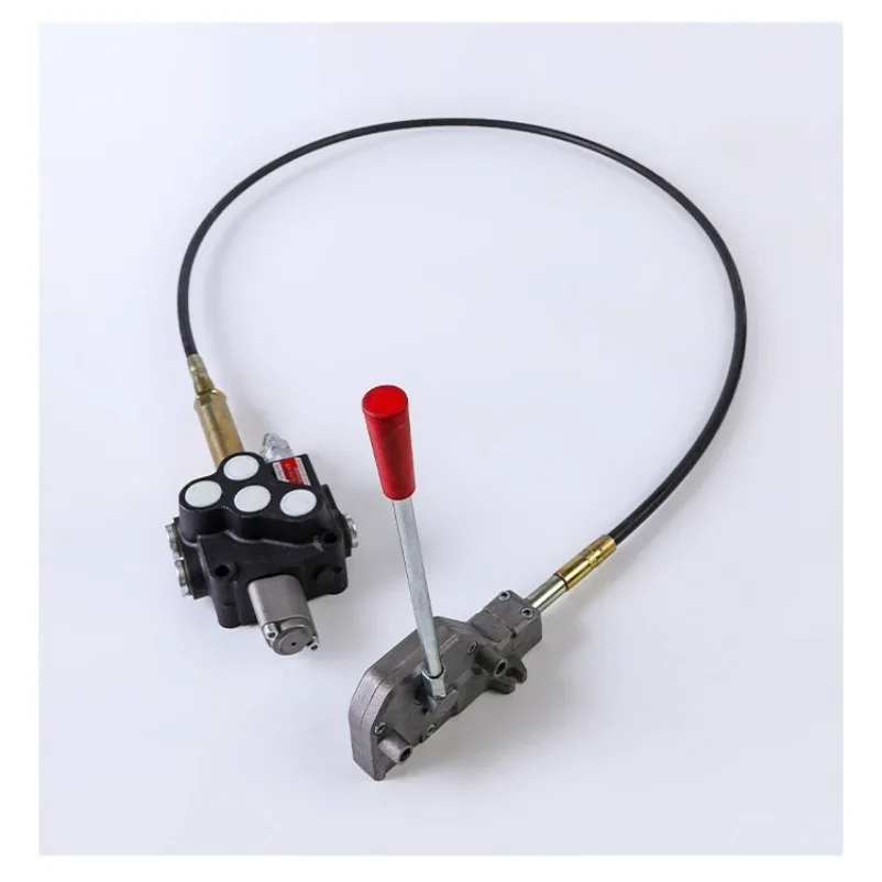 Pull-wire Hydraulic Multi-way Valve ZT12 Remote Control Manual Tractor Hydraulic Modified Multi-way Reversing Valve