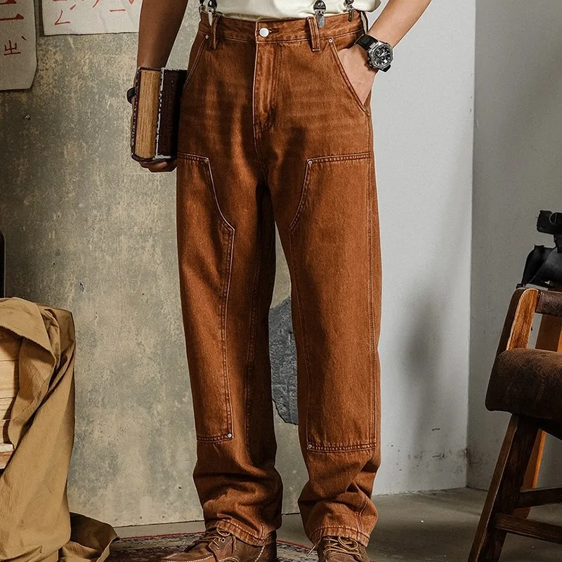 Amekaji Style Wear British Overalls Overalls Men