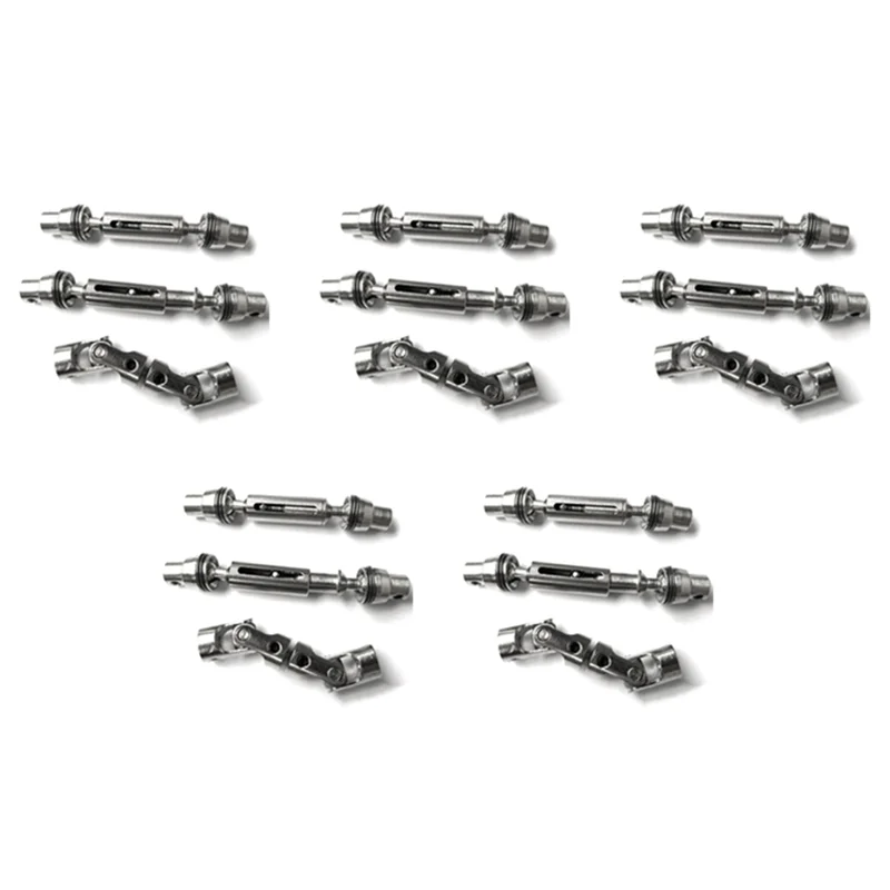 

5X For WPL B1 B-1 B14 B-14 B16 B-16 B24 B-24 C14 C-14 B36 1/16 Truck RC Car Upgrade Metal Parts Drive Shaft