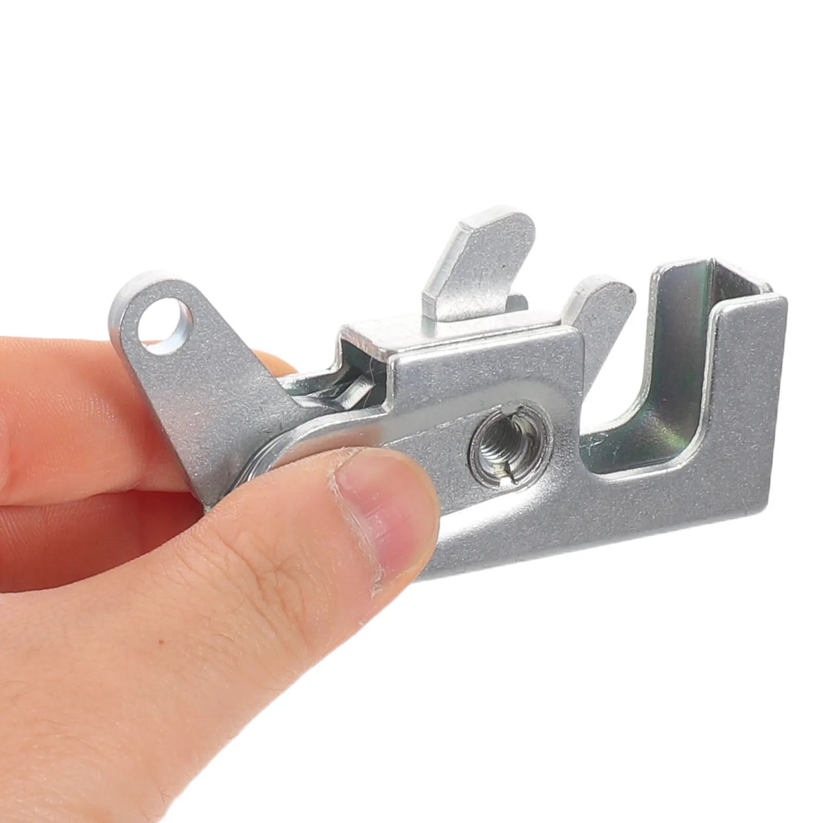 Heavy Duty Metal Rv Buckle Latch Cabinet Hardware Catch for Camper Trailer Doors Flush Mount Rotary Lock for Motorhome Storage