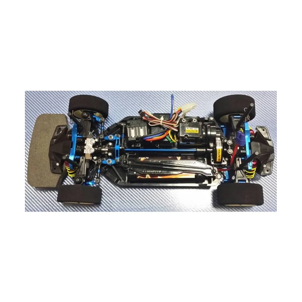 3 pz asta di collegamento dello sterzo Servo Rod per Tamiya TT-02 TT-02T TT02 TT02T 1/10 RC auto aggiornamenti parti accessori, blu