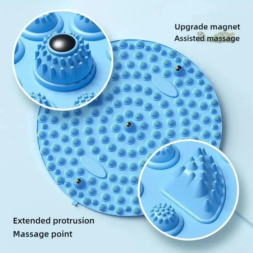 Pressure point Pads Board Foot Massage Acupressure Mat Foot Reflexology Walking Toe Plate Magnetic Therapy Acupressure Disc Care