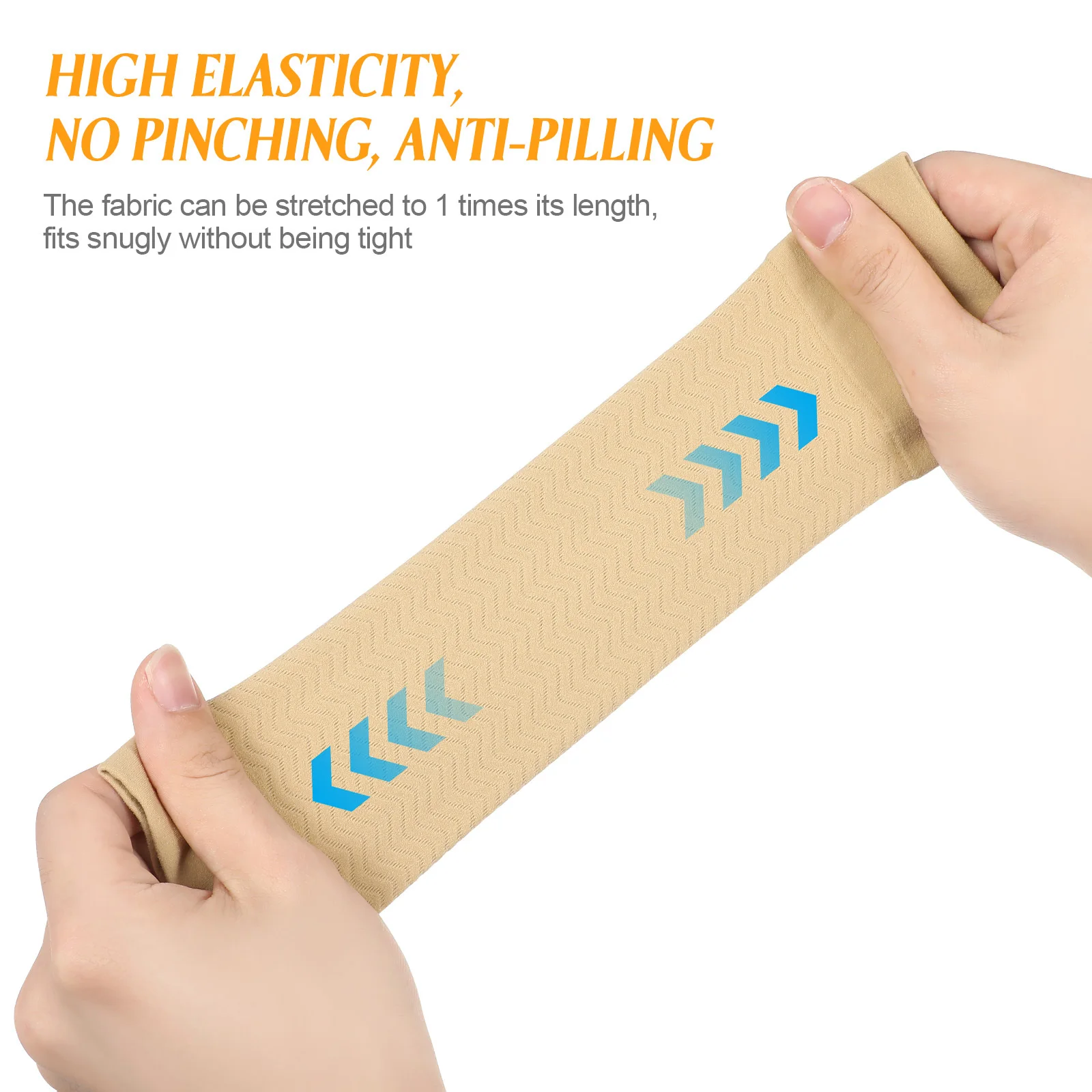 

3pcs 3 Pairs Upper Arm Sleeves Forearm Elbow Support Sports Arm Protector For Men Women Yoga Volleyball Gym Fitness Running