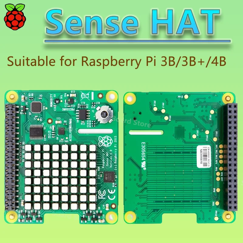 

New Raspberry Pi Sense HAT Directional Pressure humidity, and Temperature Sensor Module