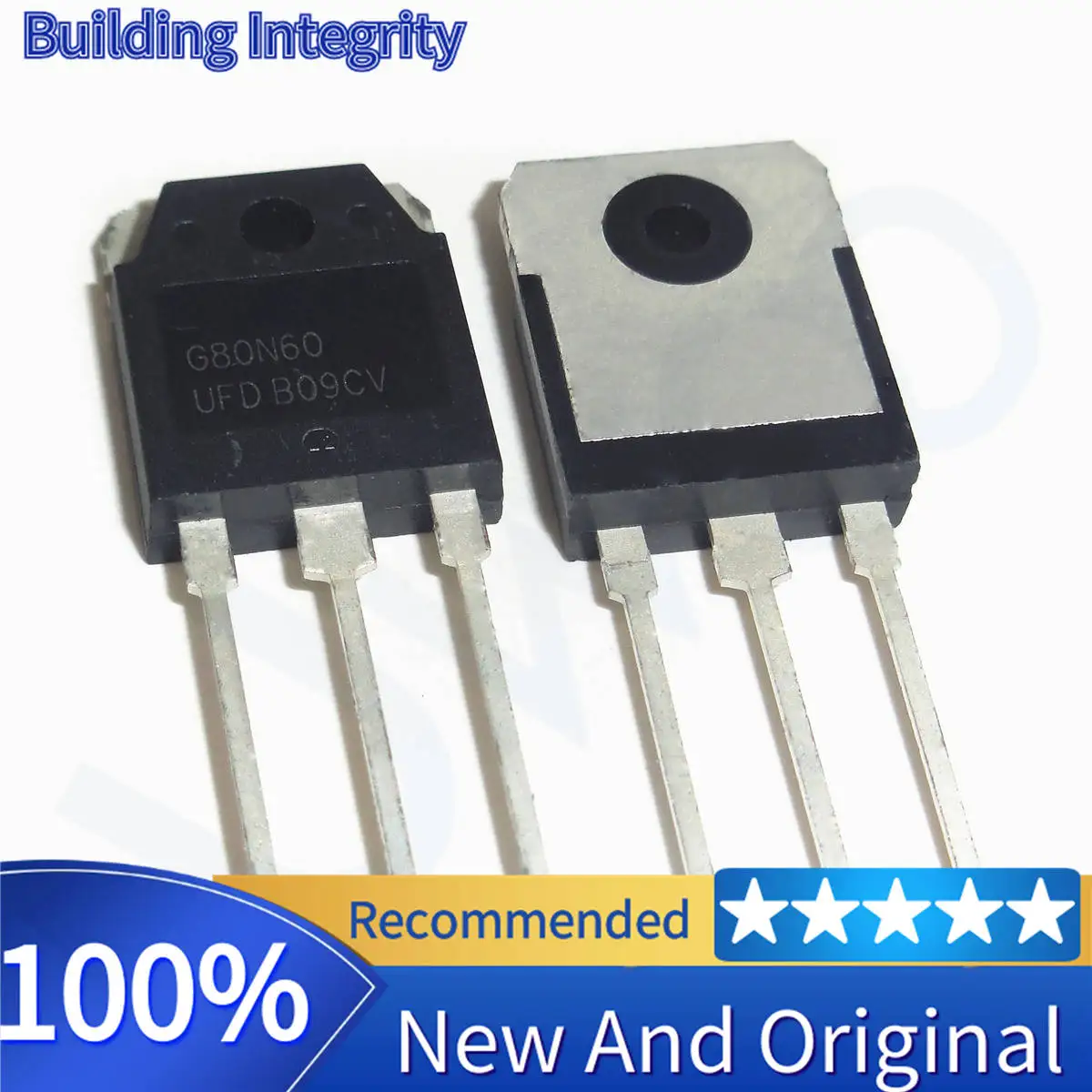 

10 - 20 Pcs/Lots FGH80N60FDTU FGH80N60FD FGH80N60 80N60 IGBT 600V 80A 290W TO-247 High Power Transistor