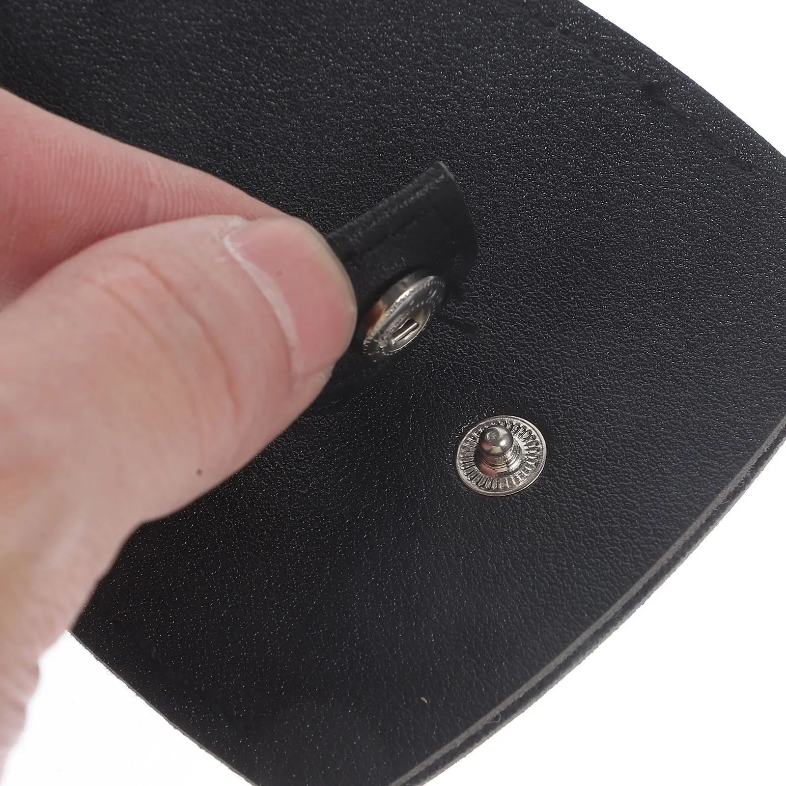 

2Pcs Car Key Storage Case Small Pull-Out Key Bag for Women Portable Keycase for Daily Use Fine Texture Keychain Bag