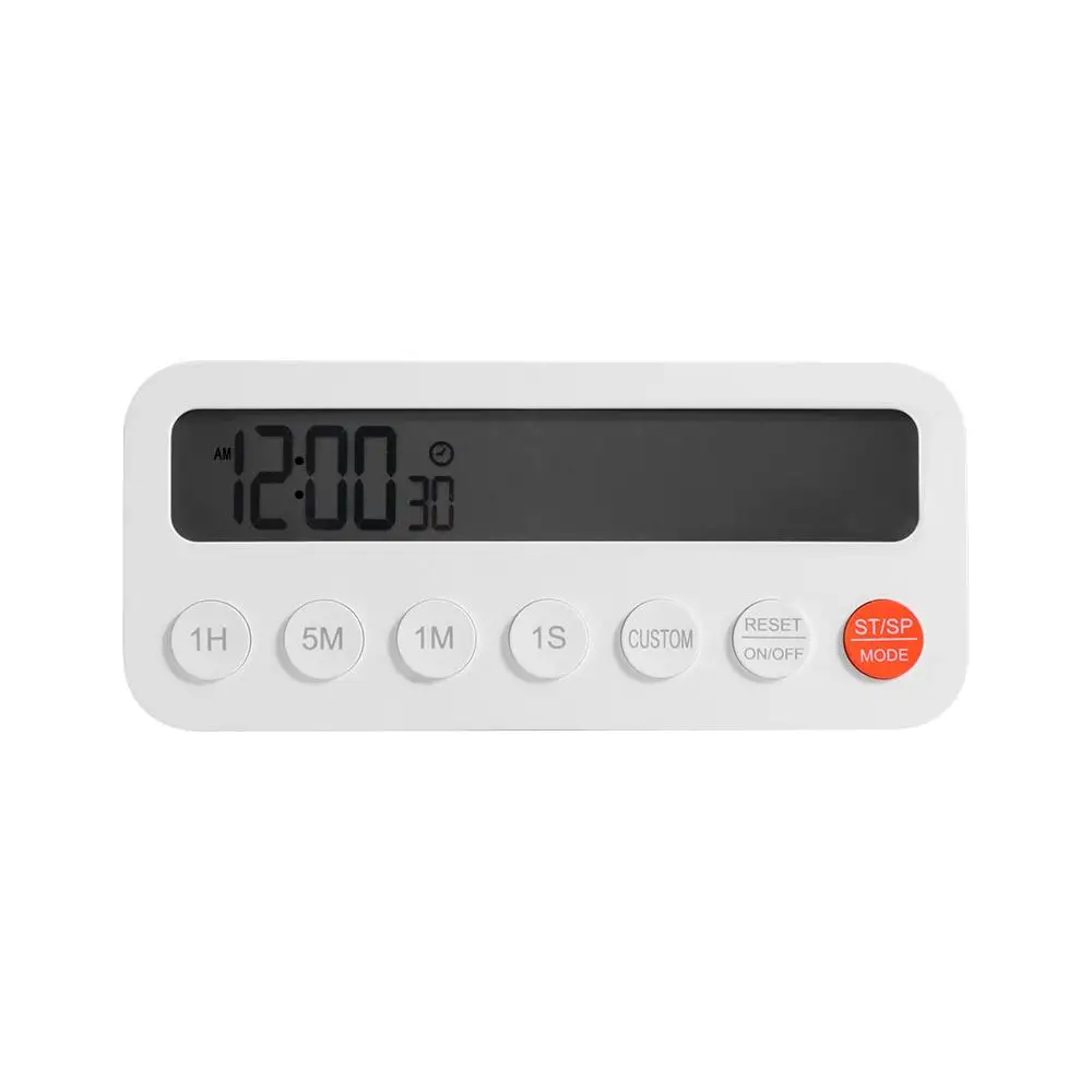 Magnetic Visual Timer Clock Digital with Stand Kitchen Timer Self-discipline Visualization Countdown Timer Camping