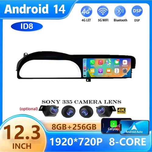 カーマルチメディアユニット,ステレオラジオ,GPSナビゲーション,Android 14,ベンツS cl w221,w216,2005, 2011, 2012, 2013,ntg3.0,3.5