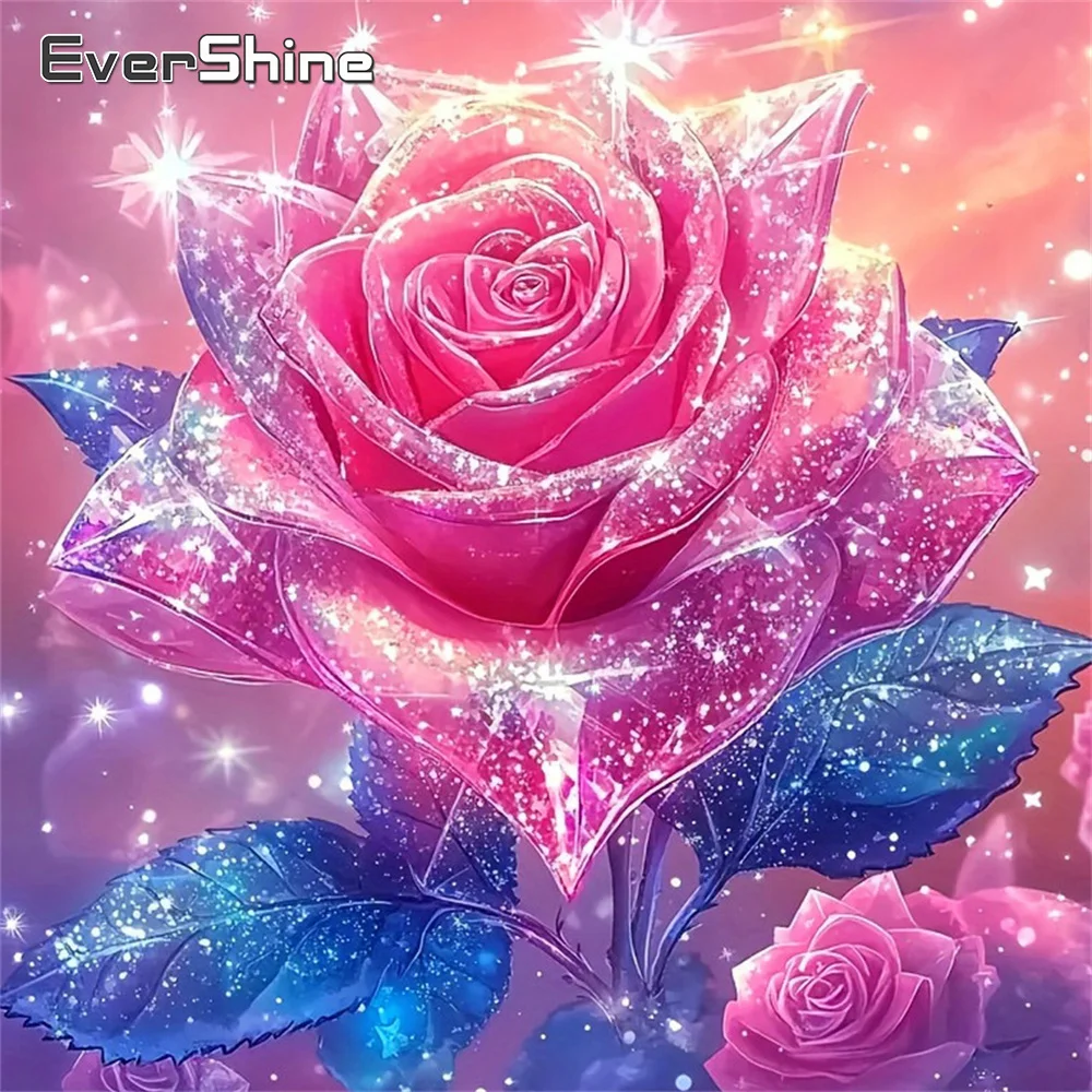 Evershine Diamant Mosaik Rose 5D Bild von Strass Kunst Stickerei Blume neue Ankunft voller Bohrer Quadrat Set handgemachtes Geschenk
