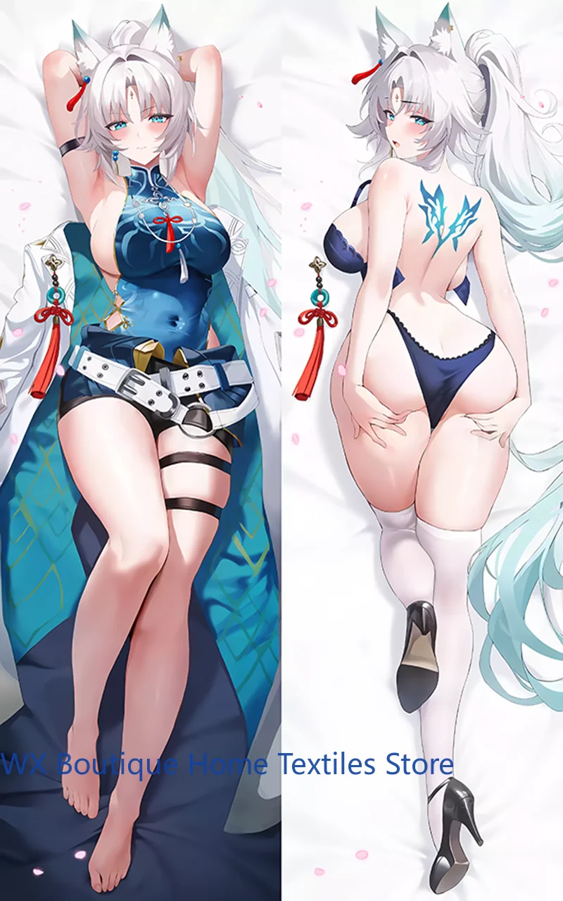 

Honkai Star Rail Feixiao Dakimakura Body Pillow Case 2-Side Printed Peachskin Hugging Pillow Case