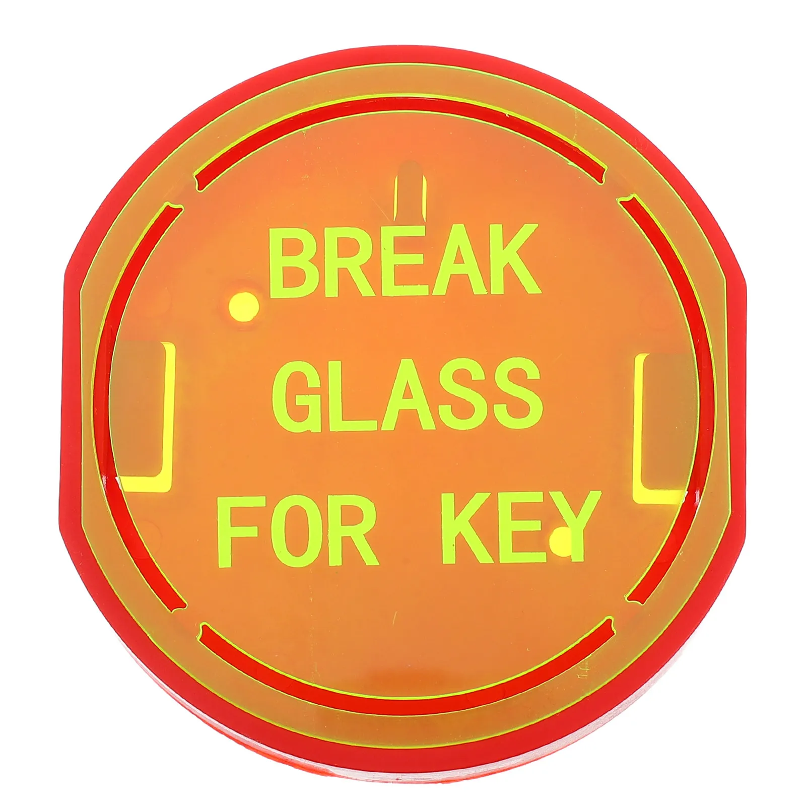 Emergency Wall Mounted Key Lock Box Break Glass Panel Fire Safety Safe for Hotel Office Home Secure Storage Emergency Box
