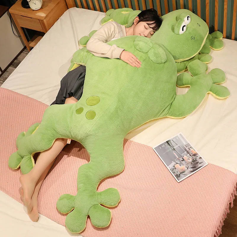 60/80/100センチメートル素敵な巨大なカエルぬいぐるみおかしいカエル