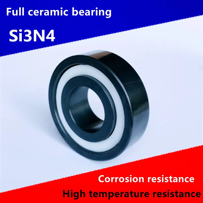 Imagem -05 - Silício Completa Rolamentos de Cerâmica Rolamento de Esferas Profundo do Sulco de Cerâmica 623 624 625 626 627 628 629 Si3n4