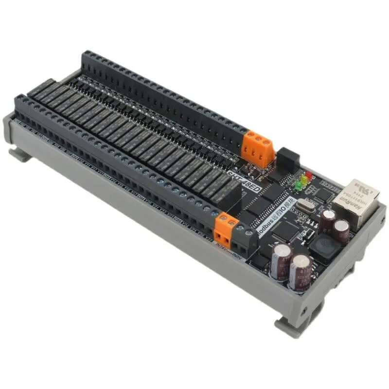 

SHT-48ED PLC IO Module For Modbus RS485/RTU/TCP 48-Way Relay Lifespan 20 Million