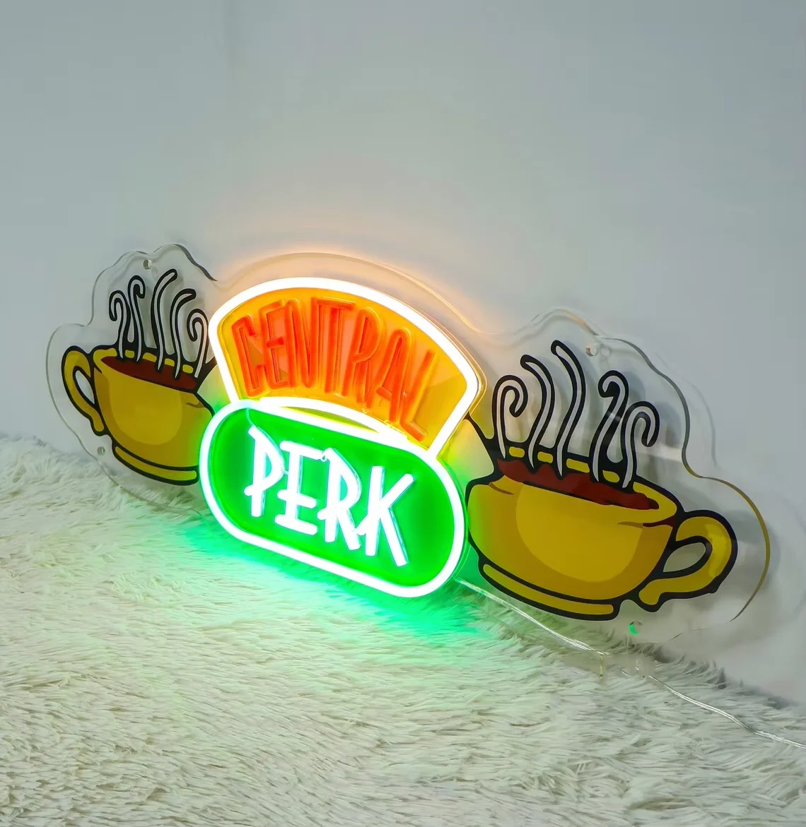Letrero de Neón Central Perk,  - Outdoor Lighting For Store reseña y precio