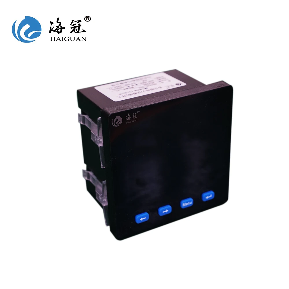 Digital Panel Multifunction AC Energy Monitor Power Analyzer Three Phase Electricity Meter