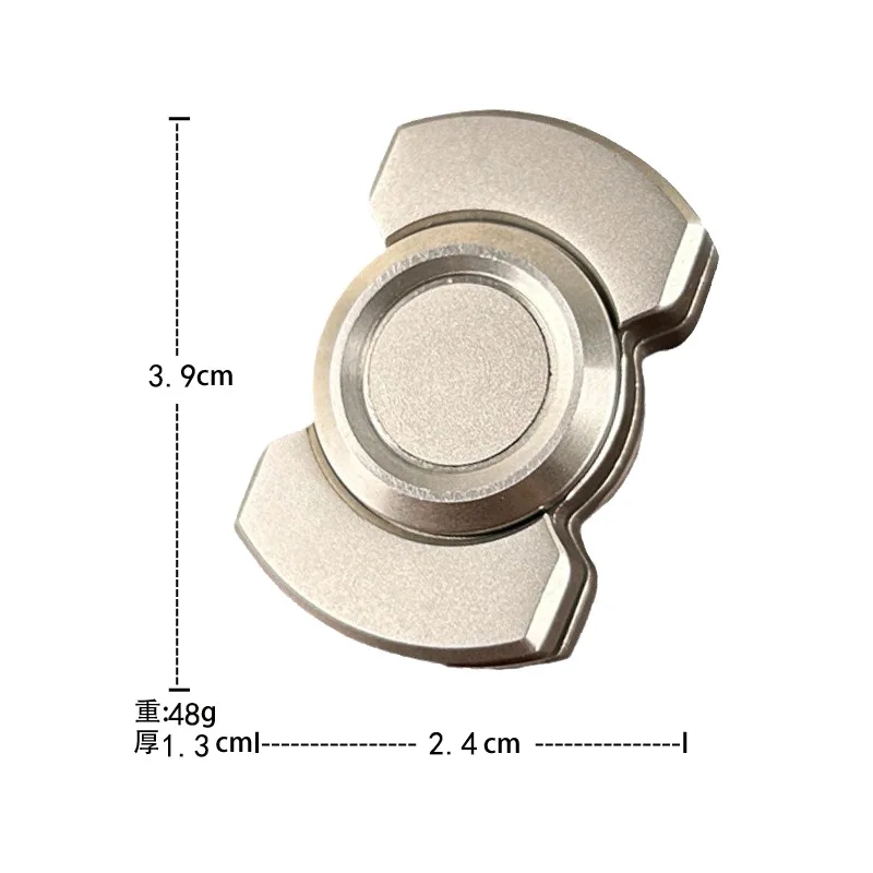 3-em-1 mão spinner brinquedo fidget liga ponta do dedo giroscópio push sliders brinquedos adulto alívio do estresse háptico ventilação edc tdah autismo fidget