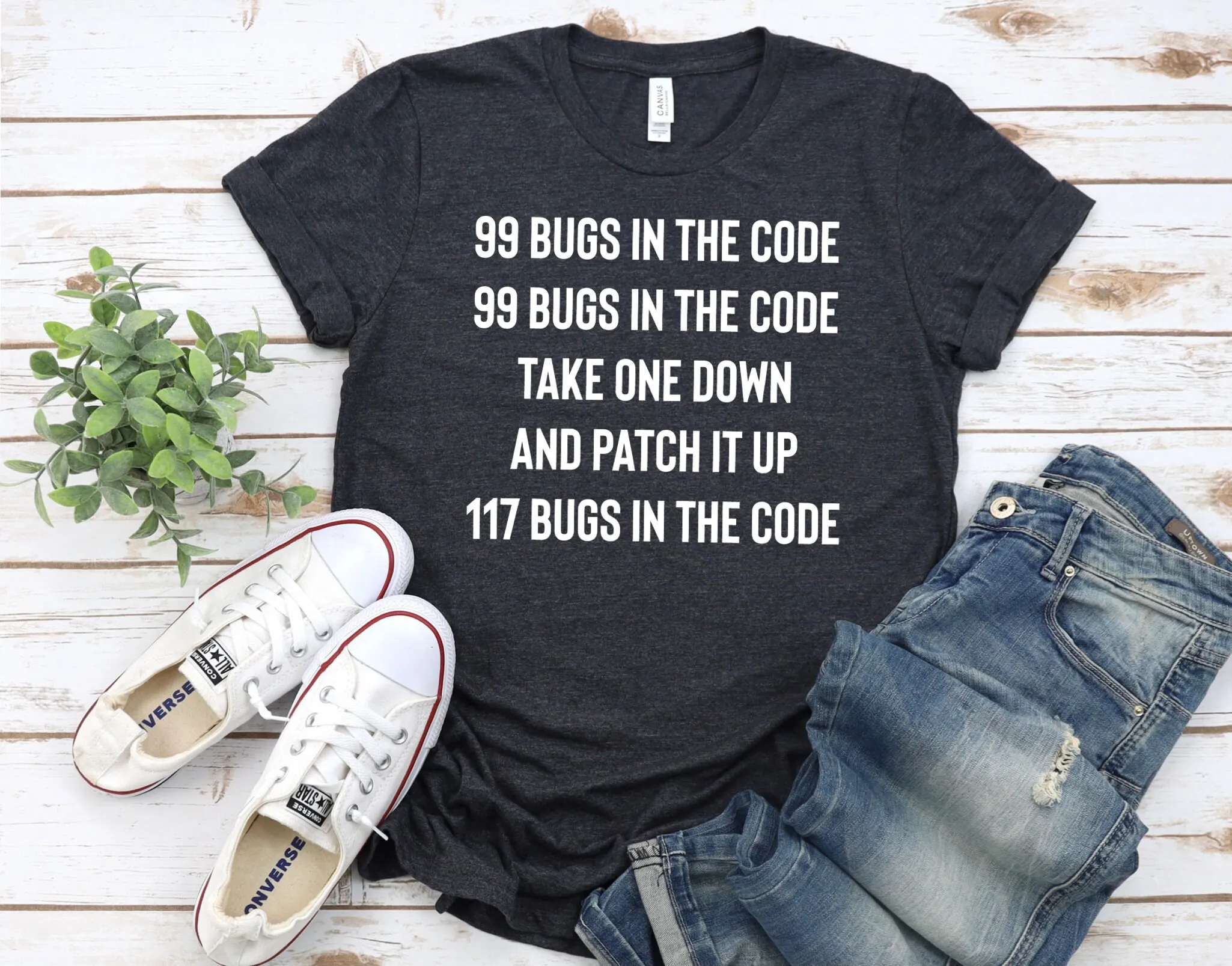 Engineer S T Shirt Software 99 Bugs In The Code For Programmer Coder Computer