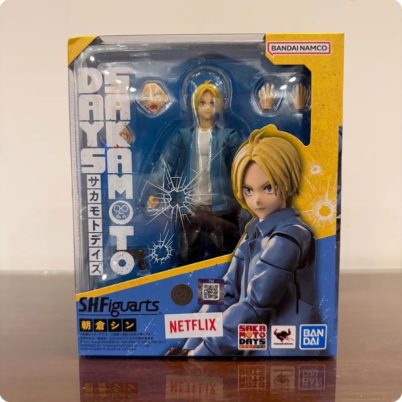 

В наличии Bandai Sh Figuarts Shf Sakamoto Days Фигурки Коллекция Аниме Модель Игрушки Подарки