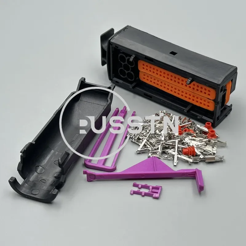 1 مجموعة 81 دبوس 1J 0906385 C 1J0 906 385C ECU السيارات تايكو موصل سيارة كهربائية الأسلاك التوصيل التيار المتناوب الجمعية 368376 -1