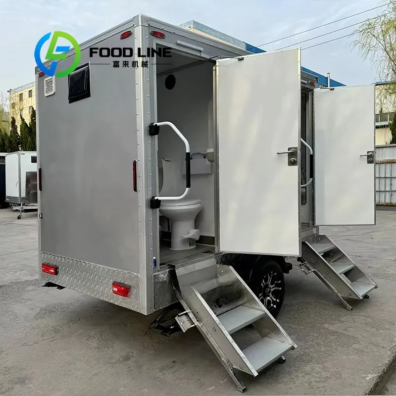 

Роскошный Экологичный Передвижной Туалетный Прицеп для Мероприятий на Открытом Воздухе и Аренды Мобильных Туалетов на Продажу