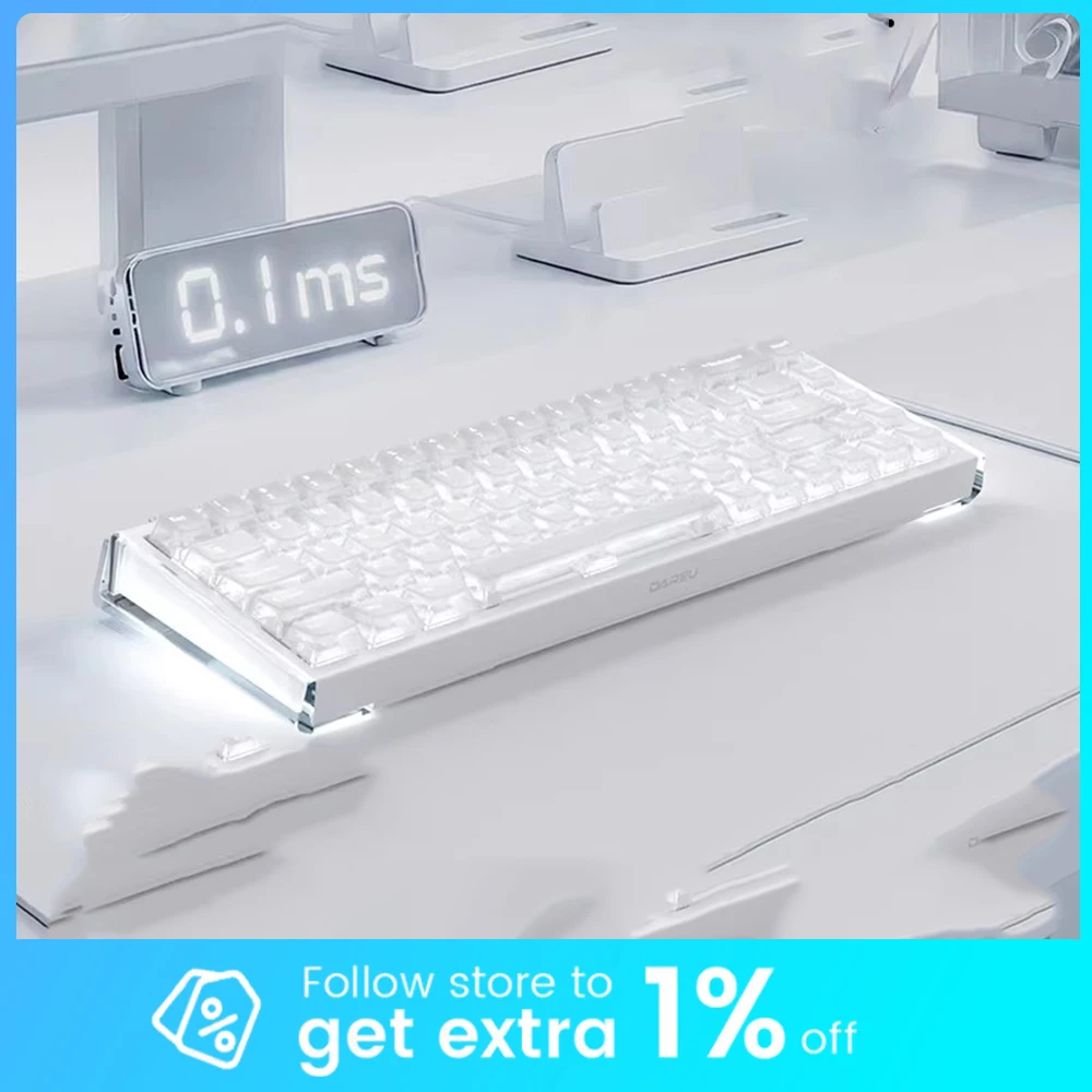 

DAREU COOL68 Magnetic Keyboard RT Accuracy 0.01mm 8Khz Low Delay RGB Gaming Mechanical Keyboard Gasket Hot Swap Accessories Gift