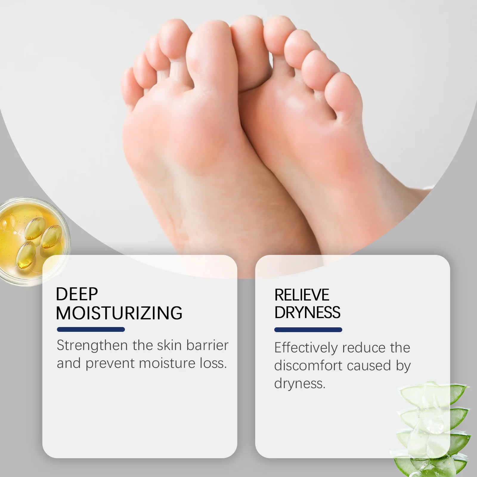 100g  Nourishing Protective Foot Cream Daily Moisturizing Gentle Care for Skin