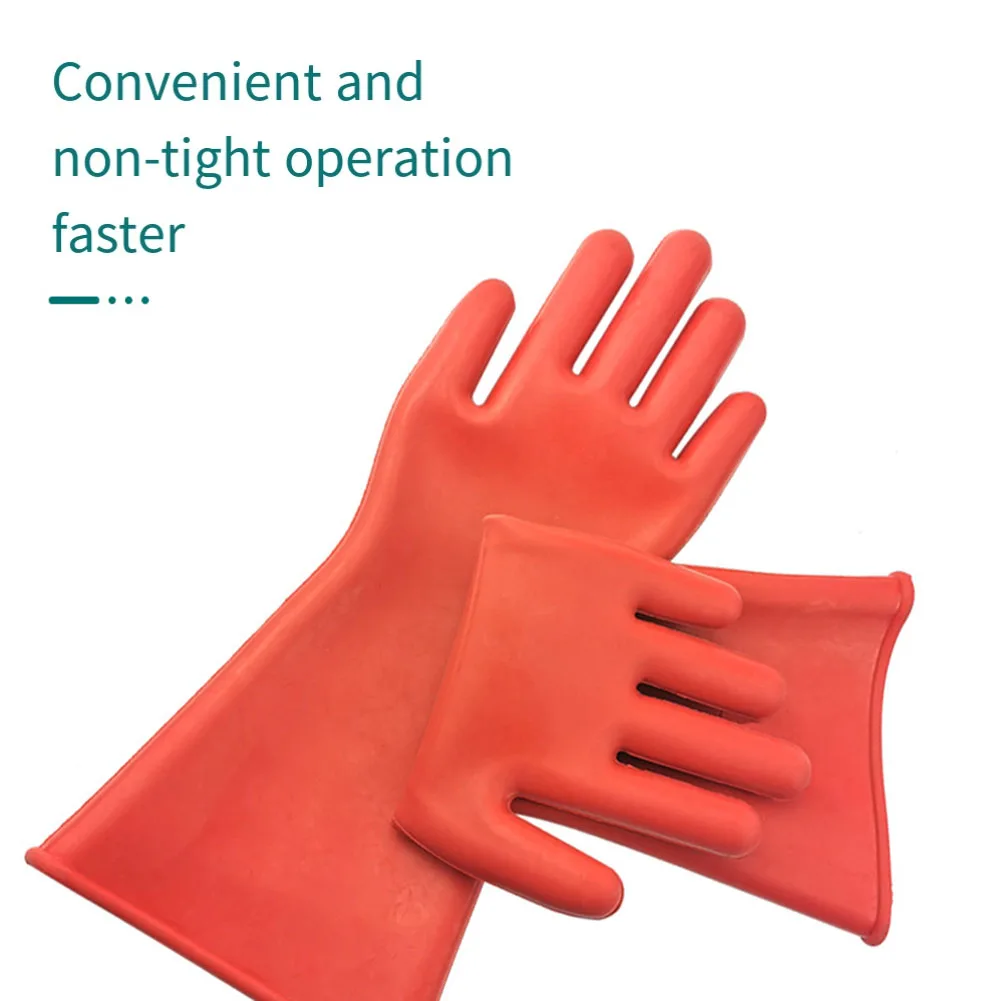 Dependable 5KV Rubber Insulating Gloves Tailored to Meet the Demands of Electricians in High Risk Environments