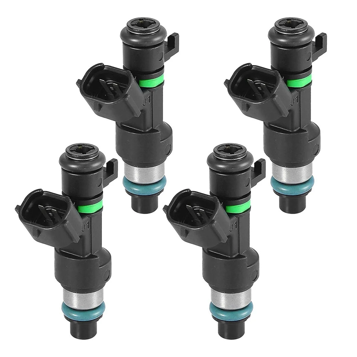 4pcs Fuel Injector H025241 for Nissan Qashqai MK1 J10 MR20DE, for Renault Megane III Fluence 2.0