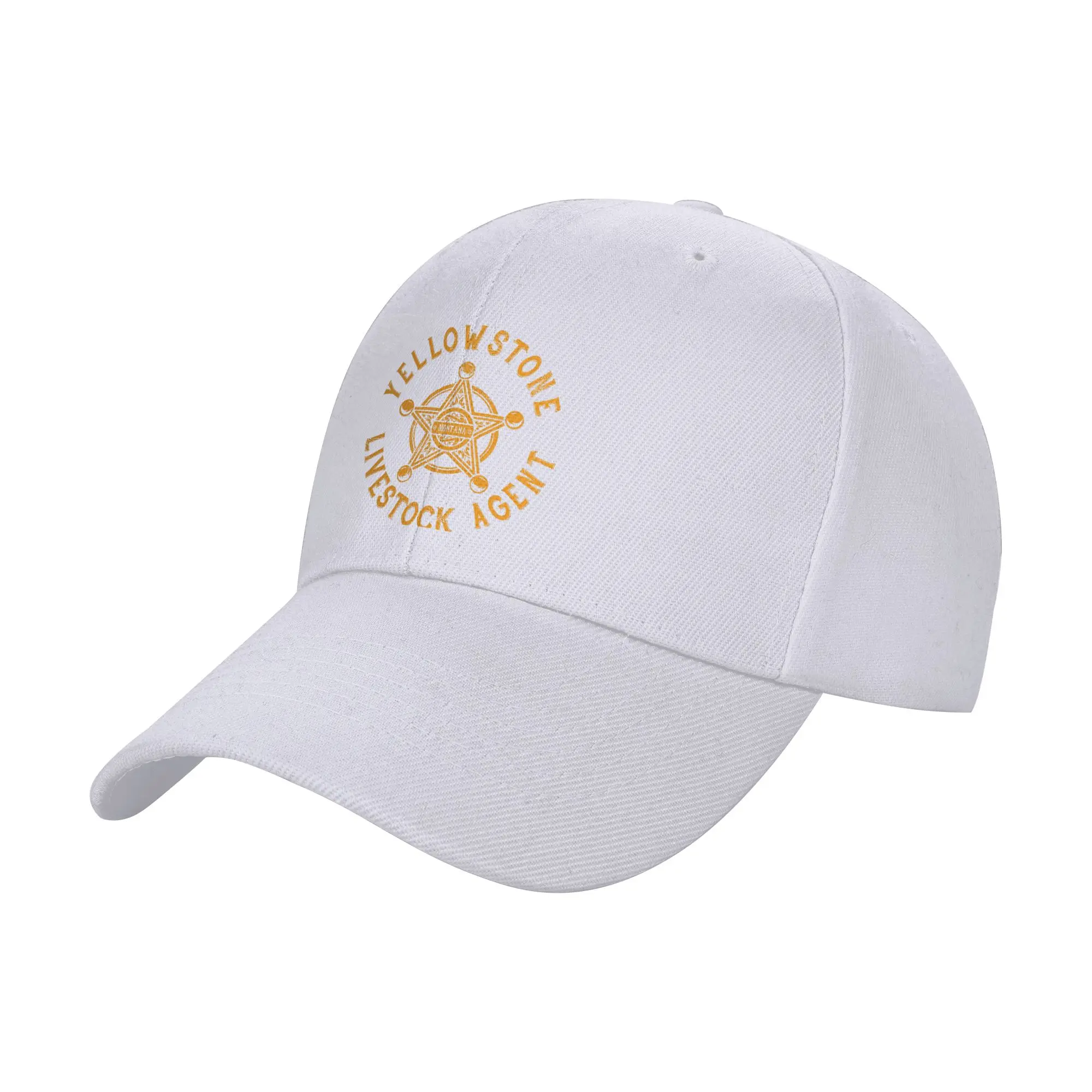 Fashion Vintage Yellowstone Livestock Agent - Professional Curved Brim Baseball Cap Parent-Child Outfits Baseball Cap