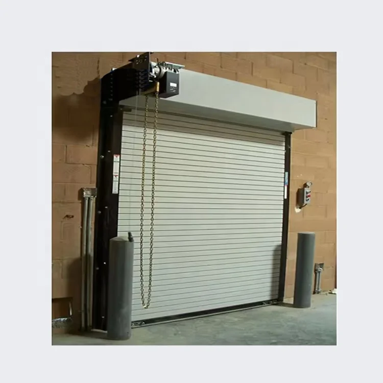 China Customized Control Windproof Steel Roller Shutter Industrial Doors Wind-resistant Feature Cheap Storm Blind Roller Blind