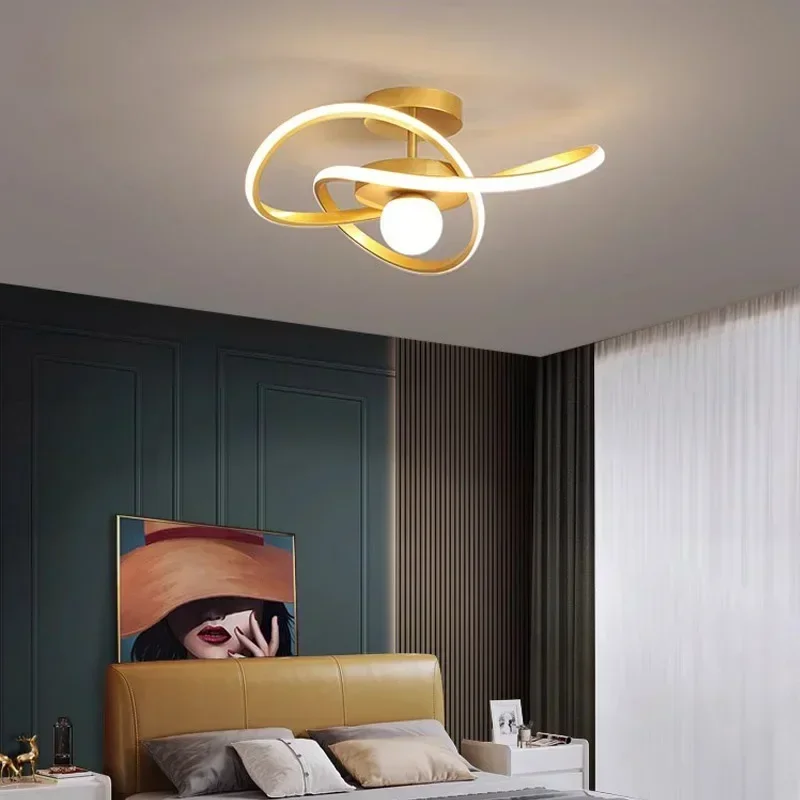 Modern LED Ceiling Lamp for Living Dining Room Bedroom Corridor Ceiling Chandelier Home Decor Indoor Lighting Fixture Lustre