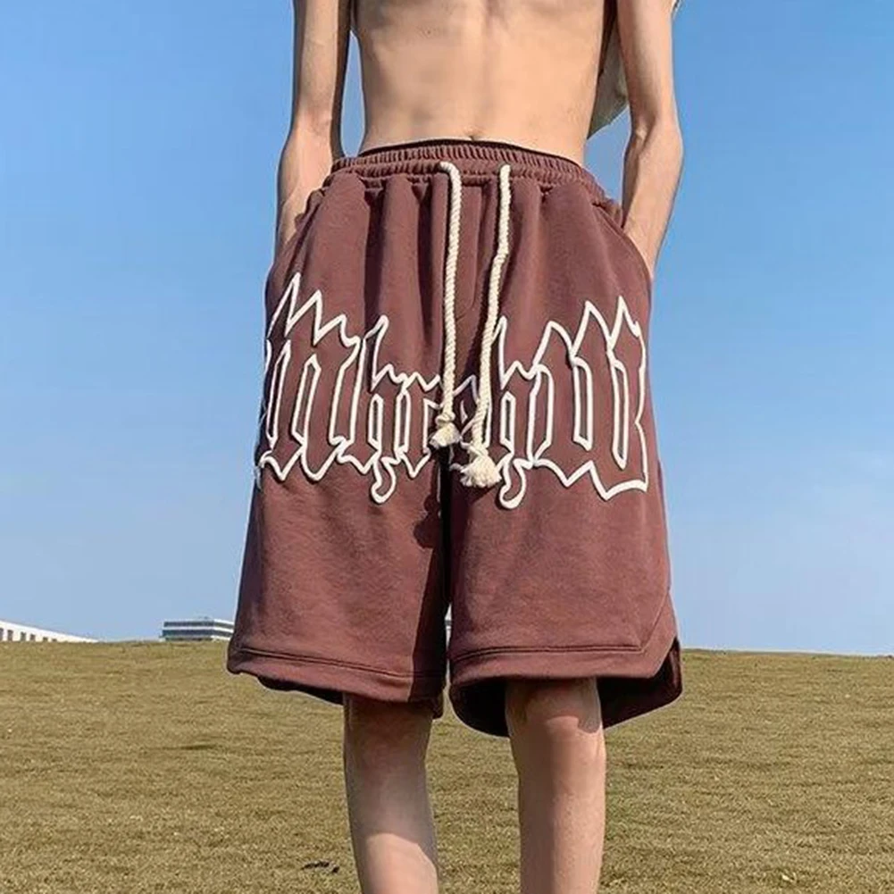 Holiday Daily Men\'s Shorts Short Fashion Casual Fit Gym Gym Basketball Short Pants Holiday Non Stretch Regular