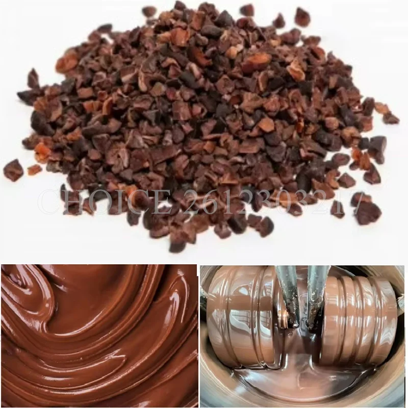 Automatic Chocolate Refiner Conche Making Machine Commercial Stone Liquid Chocolate Grinding Maker Cocoa Butter Refined Grinder