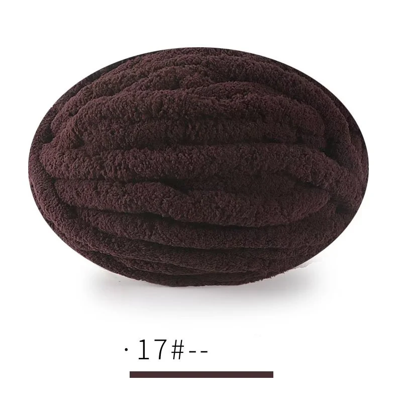 250 g extra dicke Eisgarndecke, handgestricktes DIY-Garn, große Dicke, Chenille-Kissen, Haustierbettgarn, isländische Schal, Mütze, Stricknadel, eng anliegender weicher, extra dicker Garnball, 1 Stück