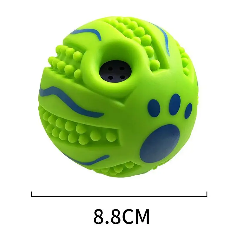 Pet Toy Sound Ball Dog Toy Strange Barking Dog Ball Trick Sound Ball Chewing Pet Ball Rolling Grinding Teeth To Relieve Boredom