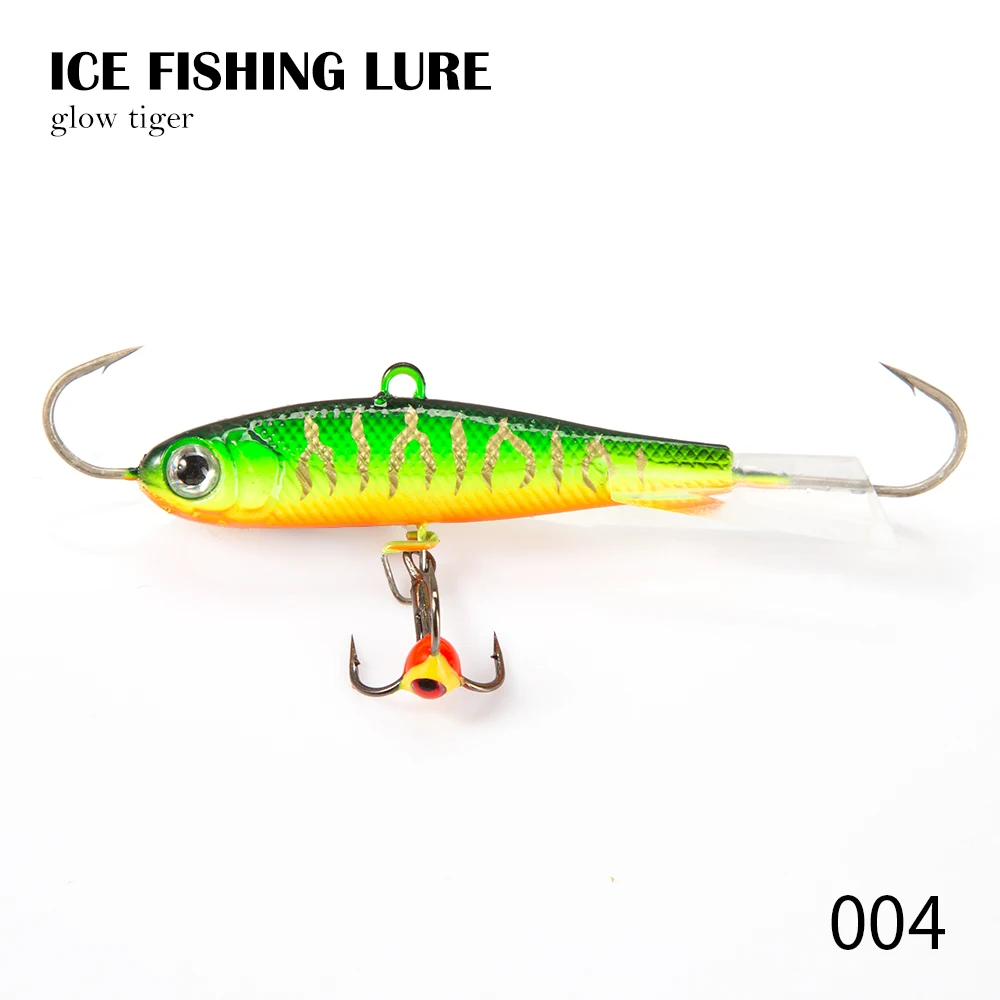 Hunthouse Eisfischköder Winterköder 50/65/75 mm 10/19/32 g Jigging Balancer Bass Hecht Karpfen Barsch Angelgerät Harte Köder Köder
