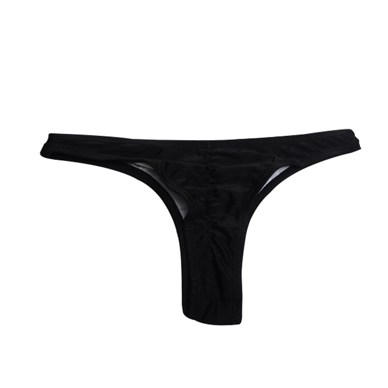 Bikini brasileño con Tanga para mujer, traje de baño Sexy de S-XL, Con parte inferior descarada, en V, bragas, 2022